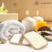 Almooni Premium Egyptian Exfoliating Loofah Pad Body Scrubber - Natural Egyptian Shower Sponge - 2 Pack - Buy Online on SooperMarket.com