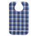 Adult Bib 3colors Adult Bib Washable Reusable Waterproof Dinning Aid Clothes Protector Clothing Protector with Optional Crumb Catcher and Vinyl Backing 17.7 * 29.5inch(Orange pink)