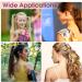 120 Pieces Seamless Hair Ties Hair Bobbles for Women Elastic Hair Ties No Damage Thick Hair Bands Women Girls Ponytail Holders for Thick Heavy and Curly Hair (10 Colors) - Buy Online on SooperMarket.com