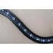 Gl cksHucke Browband Horse Blue 'Deep Blue' curved softly padded (Pony Leather Black) Pony Leather Black