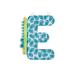 Lilliputiens 86467 Fabric letter "E" crocodile Anatole