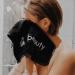 Hiera Home 6 Pack Turkish Cotton Luxury Face Towels - Set of 6 Washcloths for Make up Removal - Beauty-Black - Buy Online on SooperMarket.com