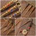 Healeved 3pcs Copper Brass Ear Spoon Ear Cleaner Set with Keychain - Ear Wax Remover Tool Pendant for Ear Cleaning - Buy Online on SooperMarket.com