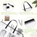 5 Pcs Art Portfolio Bag 19 x 25 Inches Posters Organizer with Zipper and Handle Art Supply Bag and 5 Pcs A4 Pencil Bags 9 x 13 Inches Art Supplies Storage Bag for Large Posters Artwork Bulletin Board - Buy Online on SooperMarket.com