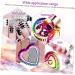 FRCOLOR 10 Pcs colorful crystal cup acrylic nail brush Rainbow Glass Crystal Acrylic dappen dishes monomer glass cups with lid dappen dish for acrylic nails glassware Nail supplies liquid - Buy Online on SooperMarket.com