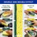 CELOX 12 Pack Dual Sided Kitchen Dish Sponge - Heavy Duty Non Scratch Sponges for Dishwashing and Cleaning - Highly Absorbent & Quick Drying - Buy Online on SooperMarket.com