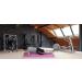 Mind Reader YOGAPVC-BLK Extra Thick Yoga Mat with Carrying Strap - High Density Anti-Tear Black - Buy Online on SooperMarket.com