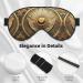 Sun Old Egyptian Timeless Grace Soft Sleep Eye Mask - Breathable Travel Eye Patch for Women | Relax & Rejuvenate - Buy Online on SooperMarket.com