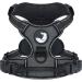 Joytale dog harness Large dogs reflective soft padded dogs curve ant zug adjustable breathable breast harness with safe simple control handle gray l l (1 Pack) gray