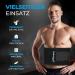 Wellrelaxx Women s Abdominal Girdle - Strong Adhesive Velcro Sweat Belt (Up to 115cm) | Waist Coach Belly Belt with Cell Phone Pocket Kidney & Back Support in Black - Buy Online on SooperMarket.com