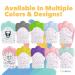 Liname 2 Pack Teething Mitten with Soothing Toy - Crinkle Sound and Textured Silicone - Blue - Buy Online on SooperMarket.com