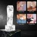 INVJOY Waterproof Body Hair Trimmer for Men - Electric Pubic Hair Shaver & Groomer with Replacement Blade - Marble Pattern White - Buy Online on SooperMarket.com