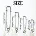 12 Pack Heavy Duty 75mm 3'' Silver Safety Pins for Clothes, Crafts, and Blankets - Buy Online on SooperMarket.com