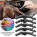 Yueci 5-Piece Crocodile Hair Clips - Professional Plastic Styling Clamps for Hairdressers & Salon Use - Buy Online on SooperMarket.com