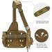 Piscifun Fishing Tackle Bag with Rod Holder | Water-Resistant Sling Pack in Black, Khaki, Tree Camo, Green Camo - Buy Online on SooperMarket.com