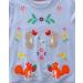 Girls Cotton Sweatshirt | Long Sleeve Pullover for Toddlers | Casual Jumper for Kids Age 1-12 | Blue | Size 6-7 Years - Buy Online on SooperMarket.com