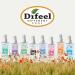 Difeel Deep Touch Body Mist Spray - Egyptian Musk 3 Ounces - Buy Online on SooperMarket.com