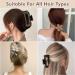 Huiguli Hair Clips Set - 12 Non-Slip Floral Hair Styling Accessories for Women & Girls - Perfect for All Hair Types - Buy Online on SooperMarket.com