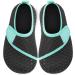 JIASUQI Kids Water Shoes Quick Dry Barefoot Aqua Socks - Black Blue Strip | Beach Pool Swimming | Size 10.5/11 UK Child - Buy Online on SooperMarket.com