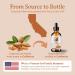 Sweet Almond Oil. 236ml. 100% Pure. Cold-pressed. Unrefined. Organic. Pasteurized. Additive-free. Promotes Skin Hydration. Nourishes Hair. Natural Moisturizer for Hair Face Body Nails Beard Stretch Marks. Bella Terra Oils. 236 ml (Pack of 1) - Buy Online on SooperMarket.com