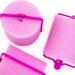 Conair Jumbo Foam Rollers in Pink - 9 Count Set in Zipper Case | Self-Fastening, Reusable - Pack of 1 - Buy Online on SooperMarket.com