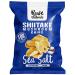Real Naturals Shiitake Mushroom Chips Sea Salt Non GMO Low Calorie Vegan 12 Count of 32g Salted