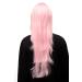 Buy WIG ME UP Long Pink Wig - 75cm Layered Straight Hair - International Shipping Available - Buy Online on SooperMarket.com
