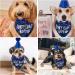 Dog Birthday Hat & Bandana Set - 3pcs Blue Dog Party Accessories for Boys & Girls - Perfect for Puppies & Cats - Buy Online on SooperMarket.com