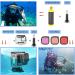 HONGDAK 63-in-1 Action Camera Accessories Kit for GoPro Hero 11/10/9 Black - Waterproof Housing, Silicone Case, Arm Strap, Mounts & More - Buy Online on SooperMarket.com