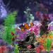 QUOZUO 25-Piece Aquarium Plants Decoration Set | Colorful Artificial Plants & Resin Cave Fish Tank Ornaments - Enhance Your Aquarium Today! - Buy Online on SooperMarket.com