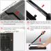 Paper Trimmer  A4 Paper Cutter Guillotine with Heavy Duty Gridded Base Cut Length 12 Sheets Capacity  Cutting Paper Machine for Home Office (Black) - Buy Online on SooperMarket.com