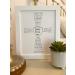 Jesus Loves Me Baptism Frame for Baby - White Grandparent Gift - Buy Online on SooperMarket.com