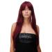 WIG ME UP - Wig red garnet red long parting sexy long-haired straight Wig 70cm 3111-39