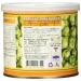 Khao Shong Roasted Green Peas with Wasabi - Crispy Low-Fat Snack 140g Can | Medium Sharpness Perfect Nut Alternative - Buy Online on SooperMarket.com
