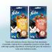 Felix Soup Cat Food Bundle Containing Farm and Fish Selection 48g x24 | Cat Treats 60g x2 | Silvervine Sticks - Buy Online on SooperMarket.com