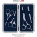 Suvorna 4-Piece Men's Grooming Kit with Scissors and Tweezers - Dark Blue - Buy Online on SooperMarket.com