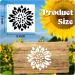 60-Piece Flowering Plants Stencil Set - Reusable DIY Craft Templates for Painting on Wood & Walls | Home Decor Paint Stencils - Buy Online on SooperMarket.com