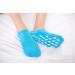 Veewon Moisturizing Gel Socks - Spa Quality with Vitamin E & Oil for Repairing Dry Skin | 2 Pairs Blue & Pink - Buy Online on SooperMarket.com