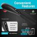 Handheld Back Massager with Heat - Cordless Electric Percussion Full Body Massager - Buy Online on SooperMarket.com