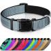 Joytale Dog Collar Reflective Dog Collar for Large Dogs L Grey L (Pack of 1) Grey