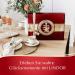 Buy Lindt Lindor Deluxe Box | 1350g | 108 Chocolates | Milk Dark Hazelnut White Pistachio | Perfect Praline Gift | International Shipping Available - Buy Online on SooperMarket.com