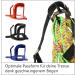 Bridle Holder for Horses - Metal Saddle Chamber with Extra Hooks | Red & Black | Perfect for Riding Stables - Buy Online on SooperMarket.com