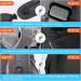 Adjustable Dog Sling Carrier for Small Dogs/Cats 5-10lbs - Hands-Free Puppy Front Pouch with Soothing Bottom Support - Soft Padded Shoulder Bag for Travel & Outdoor Activities - Buy Online on SooperMarket.com