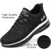 Lamincoa Women's Air Running Shoes - Lightweight Sneakers with Air Cushion for Walking and Tennis - Size 9, Black - Buy Online on SooperMarket.com