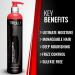 TIBOLLI Hydrating Hair Shampoo with Argan Oil - 33.8 Fl Oz | Moisturizing Dye-Free Paraben & Sulfate-Free Repair for Damaged Hair - Buy Online on SooperMarket.com
