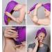 Fit Flip Hair Turban Set - Microfiber Quick-Drying Hair Towels (2 Pieces) | Absorbent Navy Blue Turban - Perfect for Effortless Hair Drying - Buy Online on SooperMarket.com