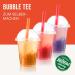 Inspire Food Bubble Tea Pearl Set - 3-Pack Popping Boba Fruit Beads - Vegan & Gluten-Free Strawberry Mango Blueberry Tapioca Pearls 450g Each - Buy Online on SooperMarket.com