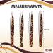Professional Stainless Steel Eyebrow Tweezers Set - 4 Pieces with Travel Case | Leopard Style - Beauty and Personal Care Tool - Buy Online on SooperMarket.com