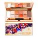 Glitter Eyeshadow Palette 10 Shimmer Matte Sparkly Makeup Palette with Eyebrow Powder and Highlighter Neutral Highly Pigmented Long Lasting Velvety Texture Cosmetic Gift Set for All-Day Eye Makeup Sunset of Light
