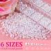 Flat Back Pearls Kit - 3800 Pcs, 3 Boxes, AB+ White AB+ Beige AB Half Round Pearls for Nail Art & DIY Crafts with Pickup Pencil and Tweezer - Buy Online on SooperMarket.com